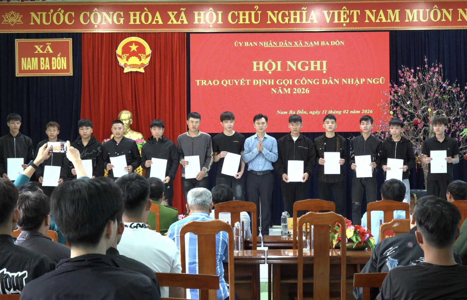 Hội nghị trao quyết định gọi công dân nhập ngũ năm 2026 3