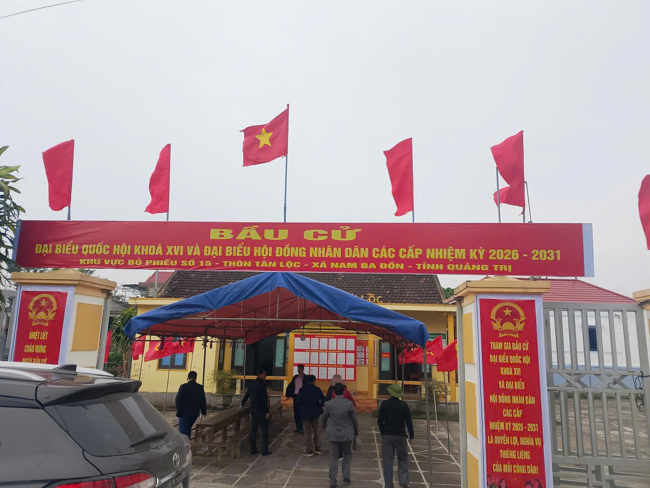 chuẩn bị cho cuộc bầu cử