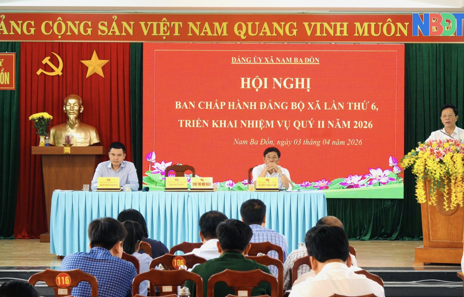 Hội nghị Đảng ủy quý 1