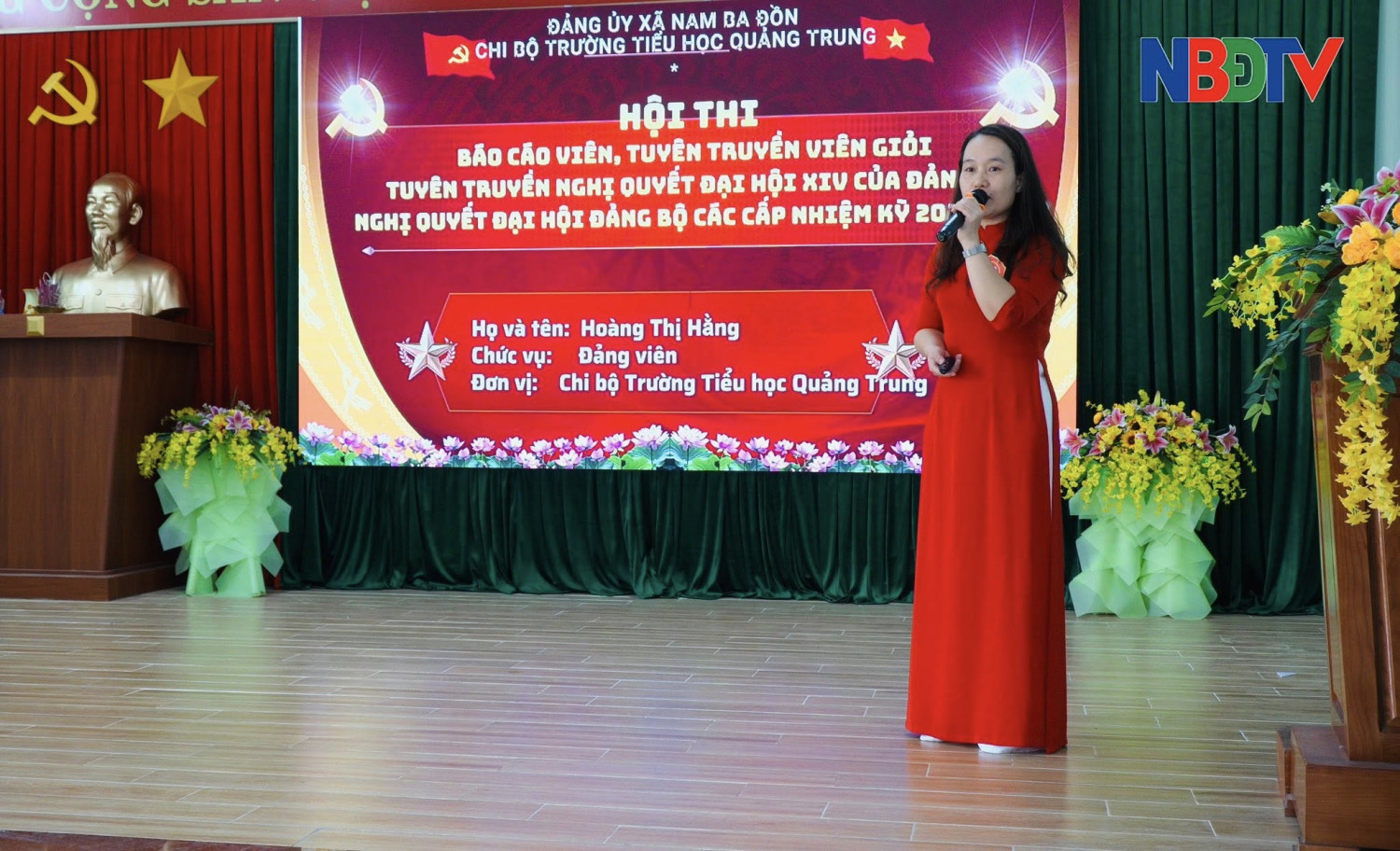 Thí sinh thi Tiểu học Quảng Trung