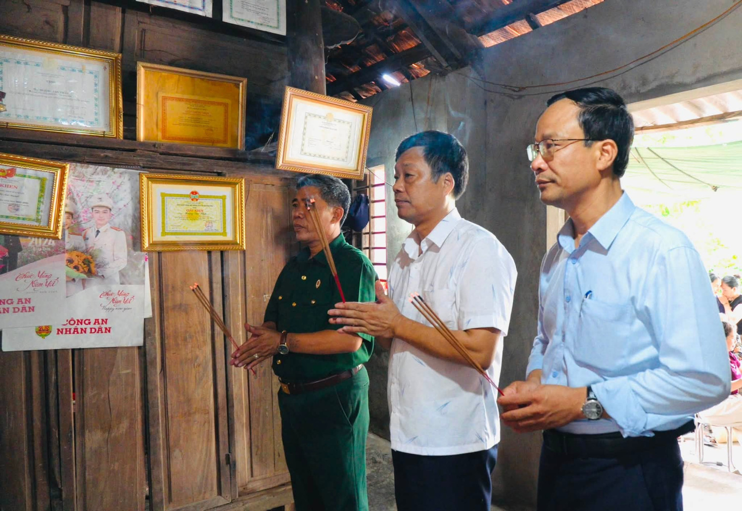 Đồng chí Bí thư dự bữa cơm 2